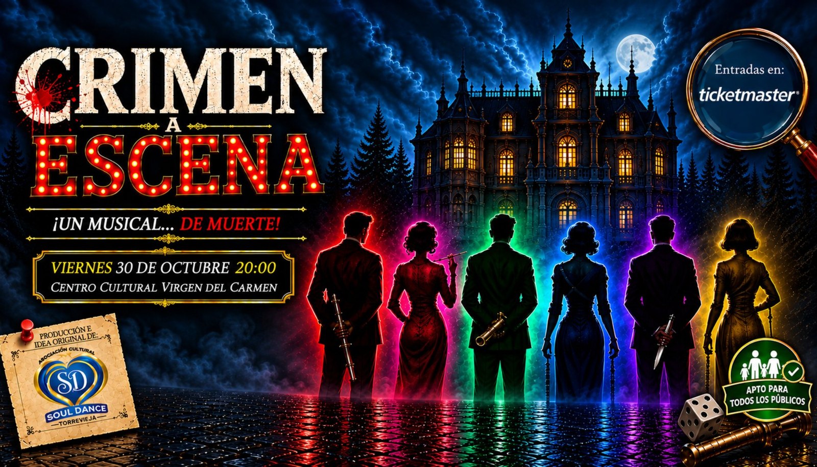 Crimen a escena ¡Un musical...de muerte!