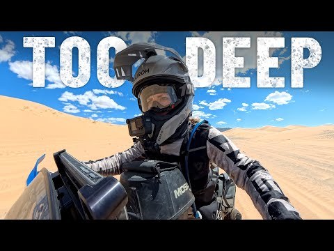My 40 year old motorcycle cannot handle the Gobi Desert dunes ๐ฒ๐ณ |S8, EP143